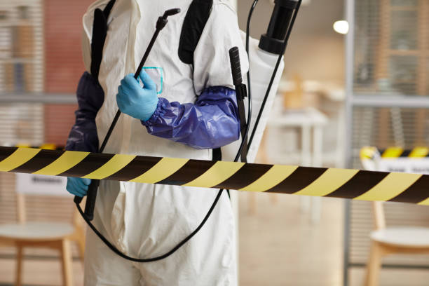 Professional Biohazard technician working in Lafayette, CO